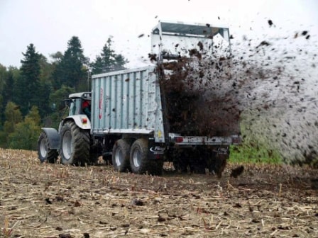 Навозоразбрасыватель FLIEGL ASW со сдвигающимся передним бортом